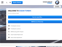 Tablet Screenshot of oceantorbaybmw.co.uk